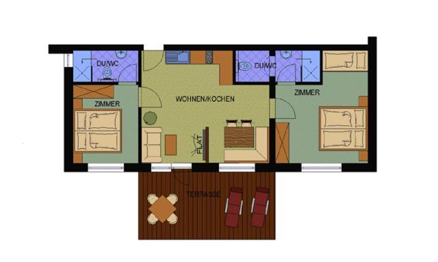 Aida Apart Nauders Kamer foto